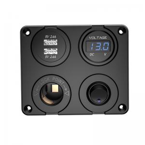 ELING 4 Gang Multi-functional Switch Panel