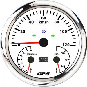 ELING 110mm GPS Speedometer with Tachometer Fuel Level Meter