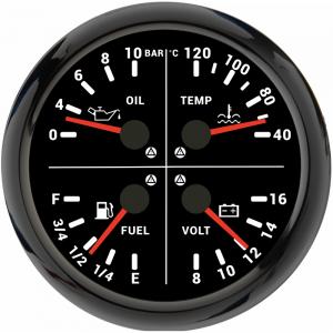 ELING 110mm Multifunction Gauge 4in1