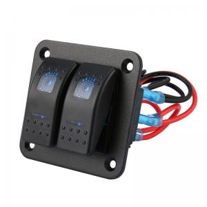 ELING 2 Gang Rocker Switch Panel ELING 2 Gang Rocker Switch Panel