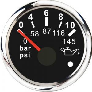 ELING 52mm CX Oil Pressure Gauge with Alarm