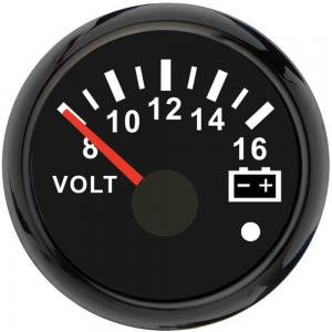 ELING 52mm CX Voltmeter 8-16V 18-32V with Alarm