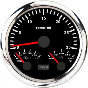 ELING 85mm CX ROTP 3 in 1 Multifunction Gauge