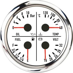 ELING CX 80mm 4in1 Multifunction Gauge BAR