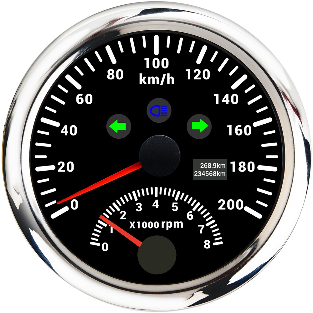 ELING CX GPS Speedometer Tachometer