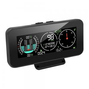 ELING Digital GPS HUD Pitch Angle Slope Meter