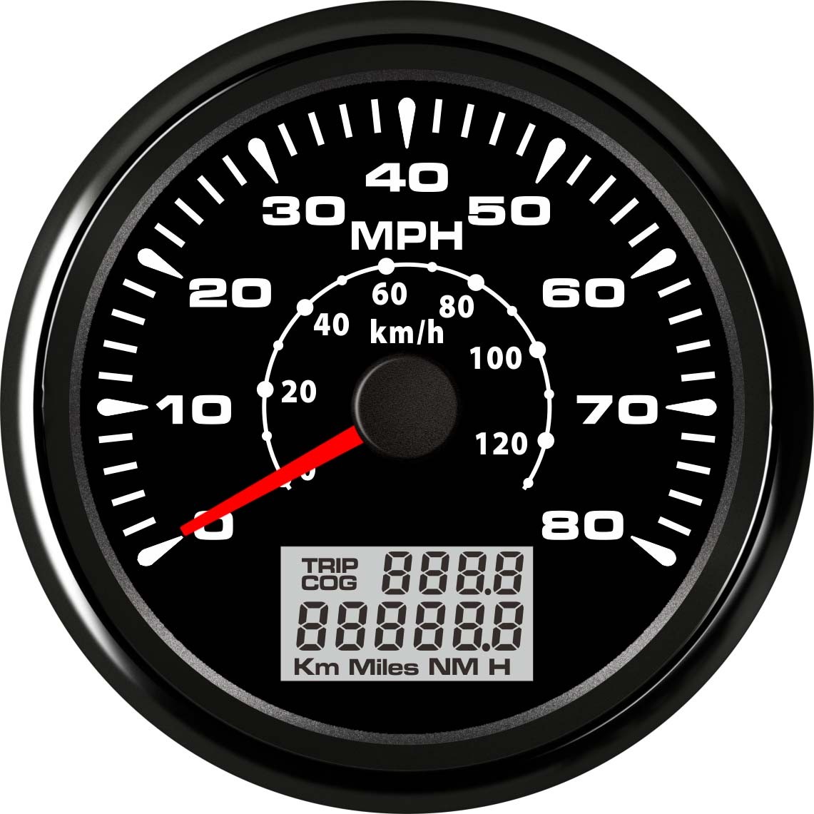 ELING ECH GPS Speedometer(80MPH)