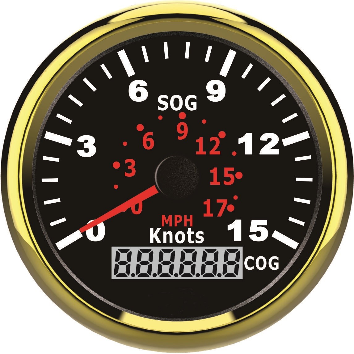 ELING ECP GPS Speedometer 0-15Knots