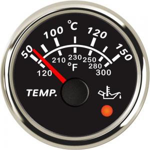 ELING ECPC 52mm Oil Temp Gauge with Alarm