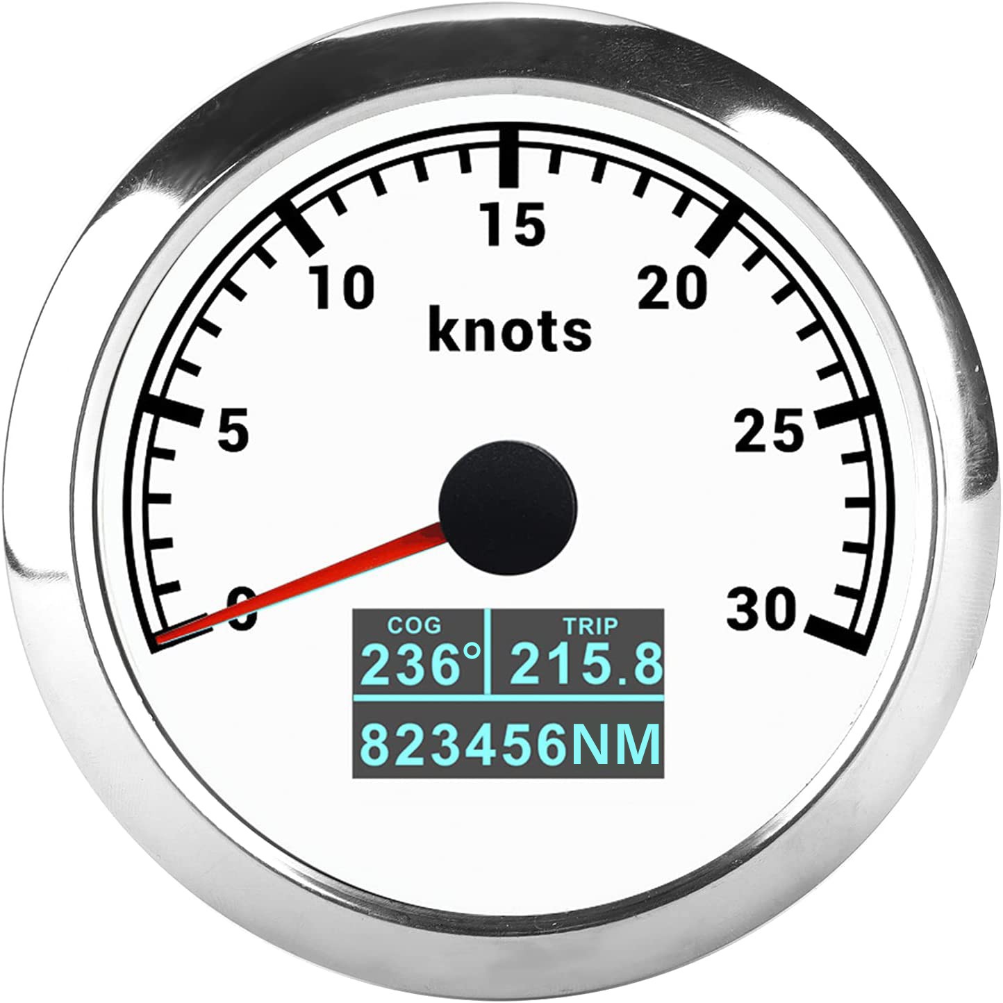 ELING OLED GPS Speedometer 30Knots 60Knots