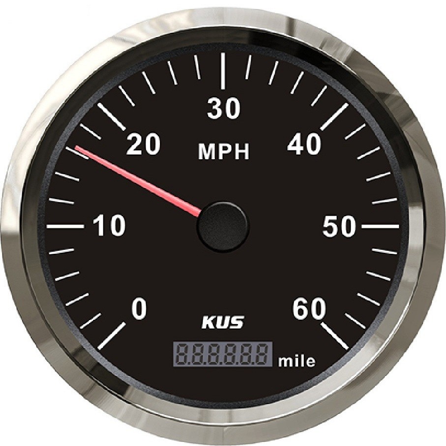 KUS SV 110mm GPS Speedometer 60MPH