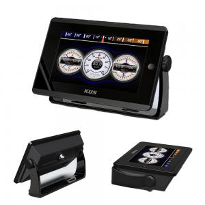 KUS TFT KMB-70 Integrated Data Monitor for two fuel engines